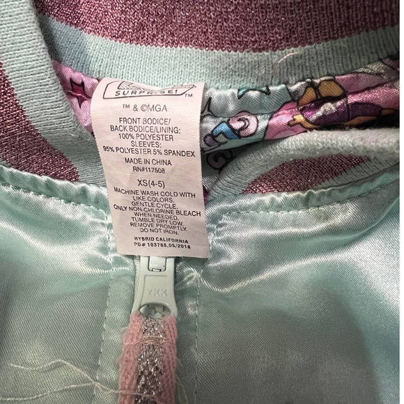 Girl's LoL Dolls Jacket- Size XS  4-5) - Picture 6 of 6